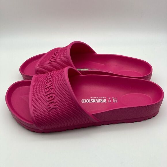 NWT Birkenstock Barbados Raspberries Sandals Size 38/245 Germany - Picture 4 of 9